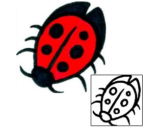 Ladybug Tattoo Insects tattoo | AAF-08672