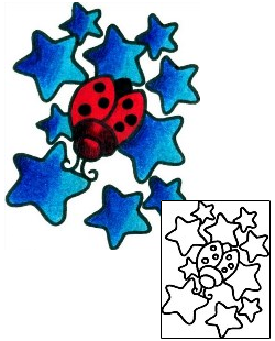 Ladybug Tattoo Astronomy tattoo | AAF-08681