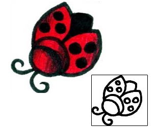 Ladybug Tattoo Insects tattoo | AAF-08687