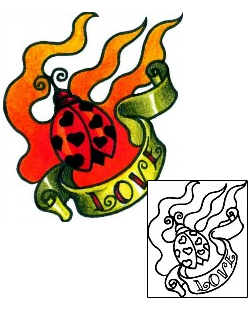 Ladybug Tattoo Insects tattoo | AAF-08697