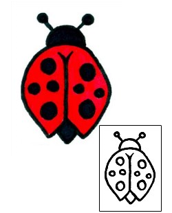 Ladybug Tattoo Insects tattoo | AAF-08698