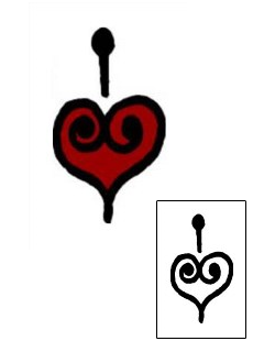 Heart Tattoo AAF-08928