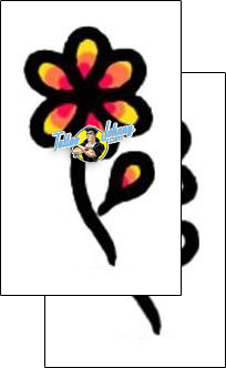 Flower Tattoo plant-life-flowers-tattoos-andrea-ale-aaf-09188