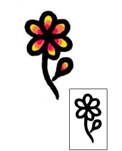 Flower Tattoo Specific Body Parts tattoo | AAF-09188
