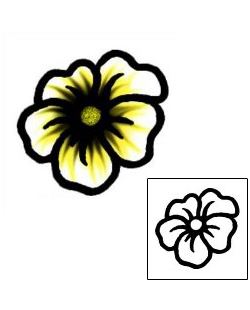 Flower Tattoo Specific Body Parts tattoo | AAF-09195