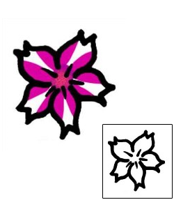 Flower Tattoo Specific Body Parts tattoo | AAF-09200