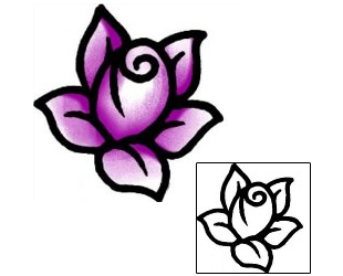 Flower Tattoo Specific Body Parts tattoo | AAF-09203