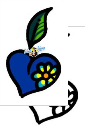 Heart Tattoo ankle-tattoos-andrea-ale-aaf-09204