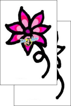 Flower Tattoo plant-life-flowers-tattoos-andrea-ale-aaf-09208