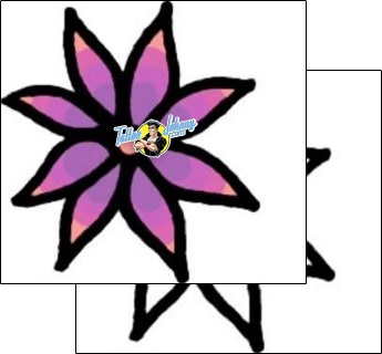 Flower Tattoo plant-life-flowers-tattoos-andrea-ale-aaf-09210