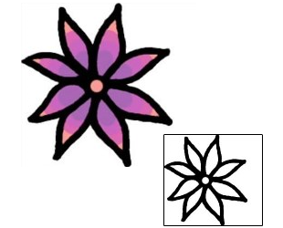 Flower Tattoo Specific Body Parts tattoo | AAF-09210
