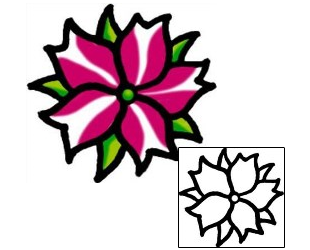 Flower Tattoo Specific Body Parts tattoo | AAF-09222