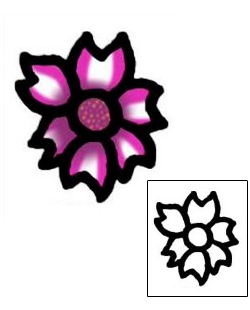 Flower Tattoo Specific Body Parts tattoo | AAF-09223