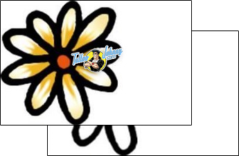 Flower Tattoo plant-life-flowers-tattoos-andrea-ale-aaf-09249