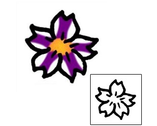 Flower Tattoo Specific Body Parts tattoo | AAF-09259