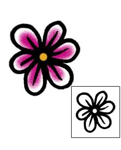 Flower Tattoo Specific Body Parts tattoo | AAF-09276