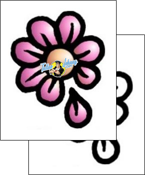 Flower Tattoo plant-life-flowers-tattoos-andrea-ale-aaf-09280