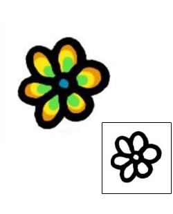 Flower Tattoo Specific Body Parts tattoo | AAF-09282