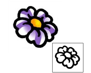 Flower Tattoo Specific Body Parts tattoo | AAF-09283