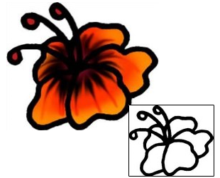 Flower Tattoo Specific Body Parts tattoo | AAF-09297