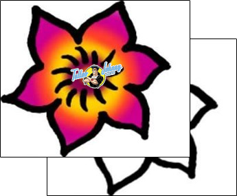 Flower Tattoo plant-life-flowers-tattoos-andrea-ale-aaf-09302