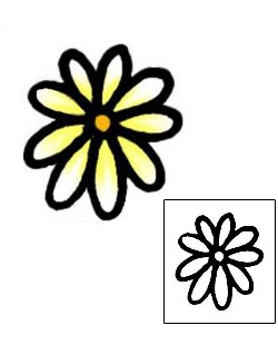 Flower Tattoo Specific Body Parts tattoo | AAF-09314