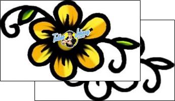 Flower Tattoo plant-life-flowers-tattoos-andrea-ale-aaf-09318