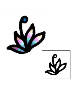 Flower Tattoo Specific Body Parts tattoo | AAF-09327