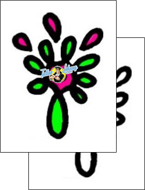 Flower Tattoo plant-life-flowers-tattoos-andrea-ale-aaf-09338