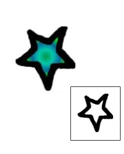 Star Tattoo Astronomy tattoo | AAF-09344