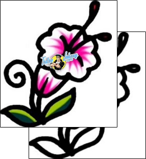 Flower Tattoo plant-life-flowers-tattoos-andrea-ale-aaf-09347