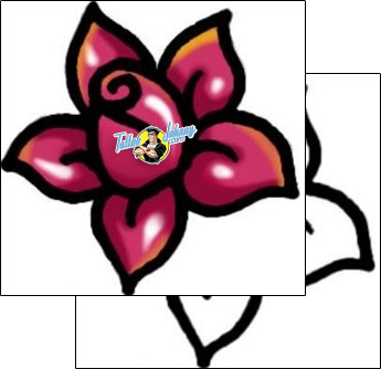 Flower Tattoo plant-life-flowers-tattoos-andrea-ale-aaf-09350