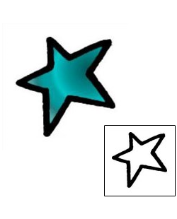 Star Tattoo Astronomy tattoo | AAF-09359