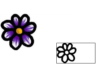 Flower Tattoo Specific Body Parts tattoo | AAF-09369