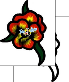Flower Tattoo plant-life-flowers-tattoos-andrea-ale-aaf-09371