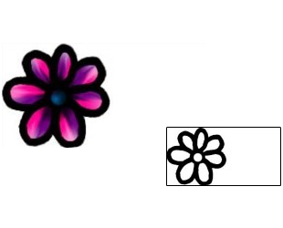 Flower Tattoo Specific Body Parts tattoo | AAF-09408
