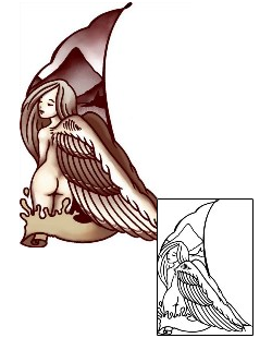 Wings Tattoo Religious & Spiritual tattoo | AAF-09522