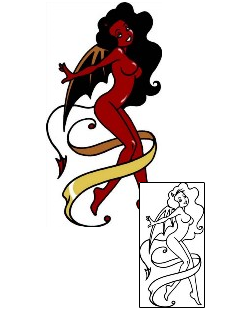 Devil - Demon Tattoo Miscellaneous tattoo | AAF-09609