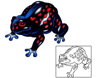Frog Tattoo Reptiles & Amphibians tattoo | AAF-09623