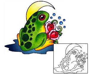 Frog Tattoo Reptiles & Amphibians tattoo | AAF-09641