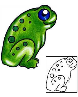 Frog Tattoo Reptiles & Amphibians tattoo | AAF-09642