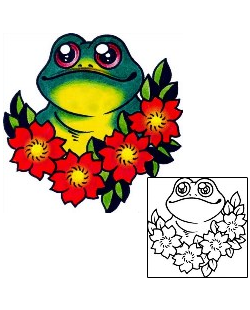 Frog Tattoo Reptiles & Amphibians tattoo | AAF-09646