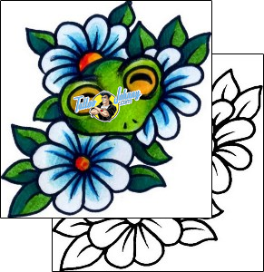 Flower Tattoo plant-life-flowers-tattoos-andrea-ale-aaf-09649