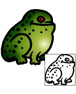 Frog Tattoo Reptiles & Amphibians tattoo | AAF-09680