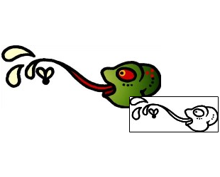 Frog Tattoo Reptiles & Amphibians tattoo | AAF-09685