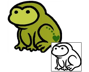 Frog Tattoo Reptiles & Amphibians tattoo | AAF-09709