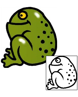 Frog Tattoo Reptiles & Amphibians tattoo | AAF-09736