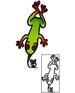 Lizard Tattoo Reptiles & Amphibians tattoo | AAF-09759
