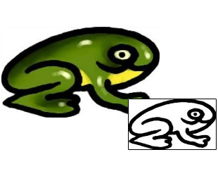 Frog Tattoo Reptiles & Amphibians tattoo | AAF-09762