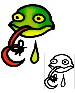 Frog Tattoo Reptiles & Amphibians tattoo | AAF-09763